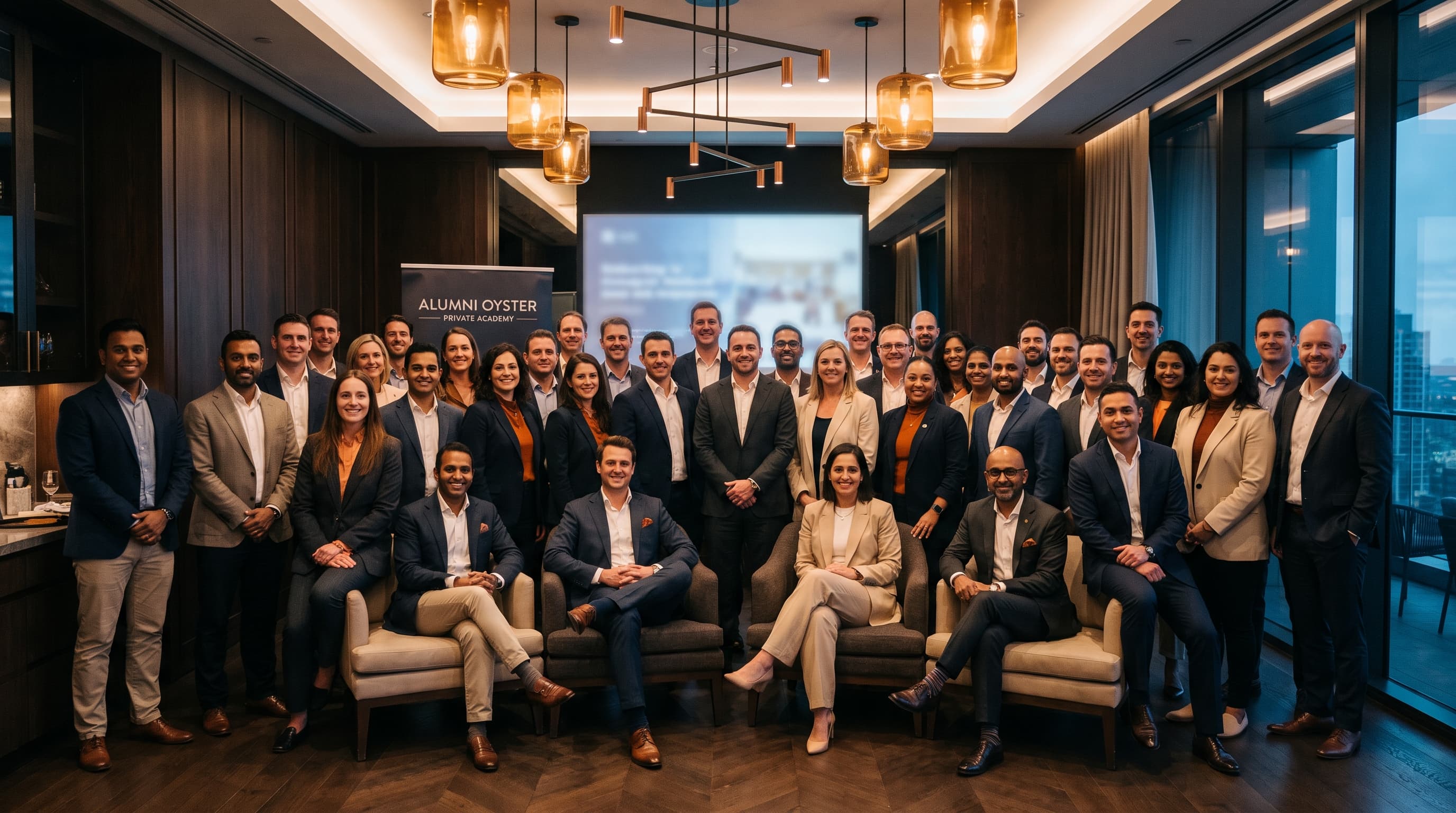 Comunidade Oyster — encontro de mentorados